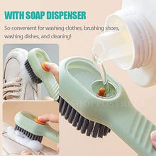 Load image into Gallery viewer, Ultimate Home Cleaning Companion: Soap Dispensing Scrubbing Brush (Pack of 2)