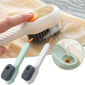 Ultimate Home Cleaning Companion: Soap Dispensing Scrubbing Brush (Pack of 2)